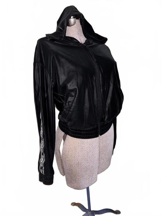 Bebe Jackets & Blazers - BEBE velour zip up jacket Size medium